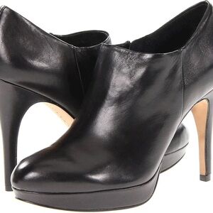 Vince Camuto Black High Heel Ankle Booties